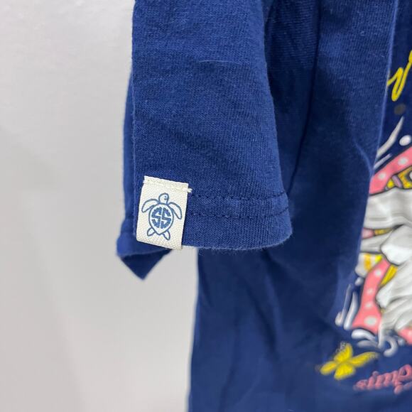 Simply Southern “You Are Worthy” Daisy Butterfly Graphic T-shirt ~ Women’s MD - Picture 4 of 5